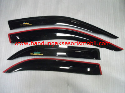 Talang Air Great Corolla Original Black Depan Belakang Talang Air Great Corolla Original Black Depan Belakang