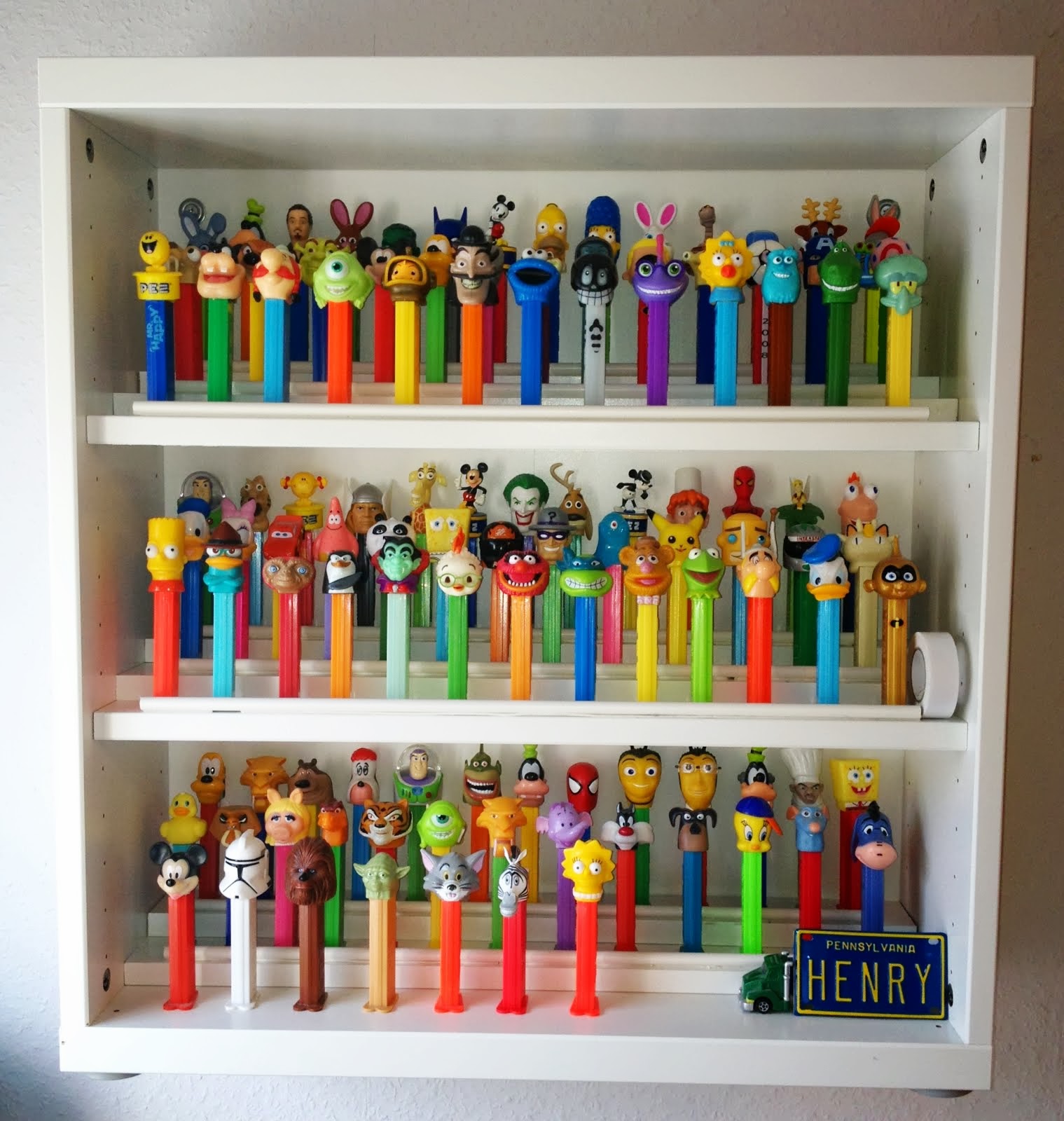 Besta PEZ display ever! IKEA Hackers IKEA Hackers