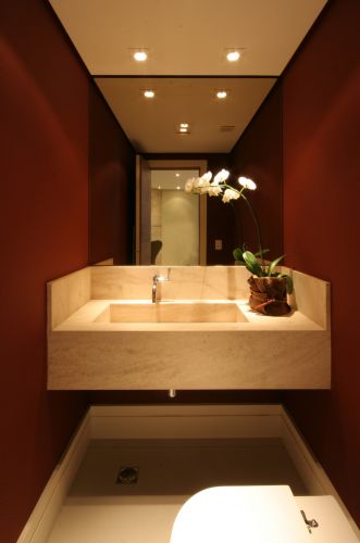 decoracao lavabo branco:requinte foi obtido através da cor e das arandelas (uma ótima decoracao lavabo branco:requinte foi obtido através da cor e das arandelas (uma ótima