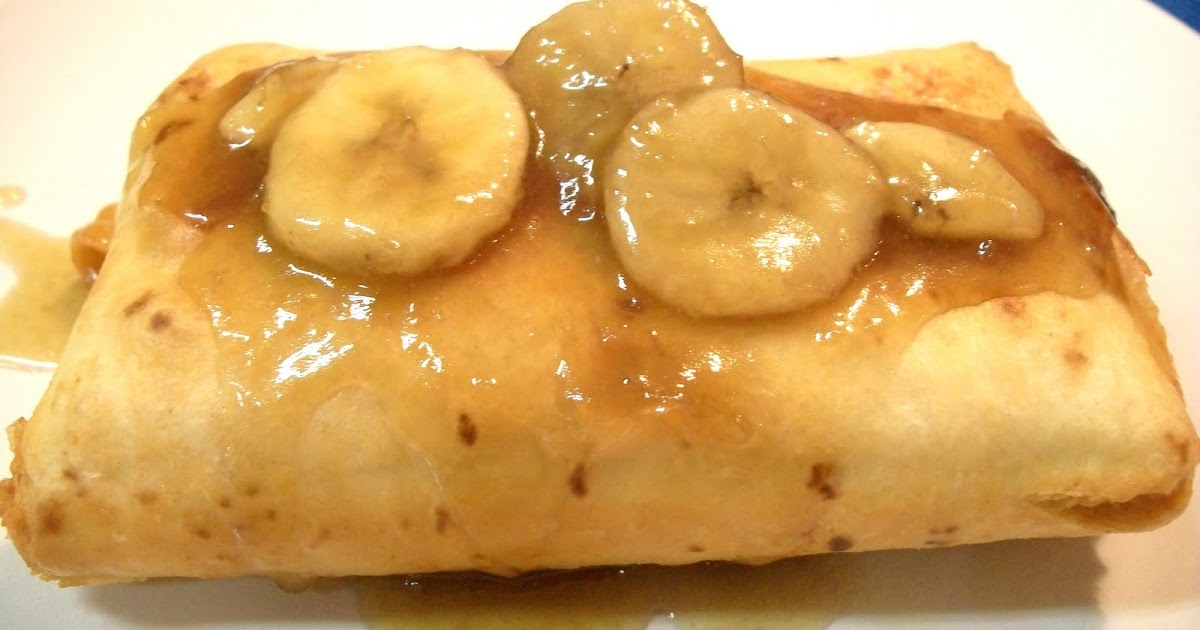 My Kind of Cooking Banana Chimichangas