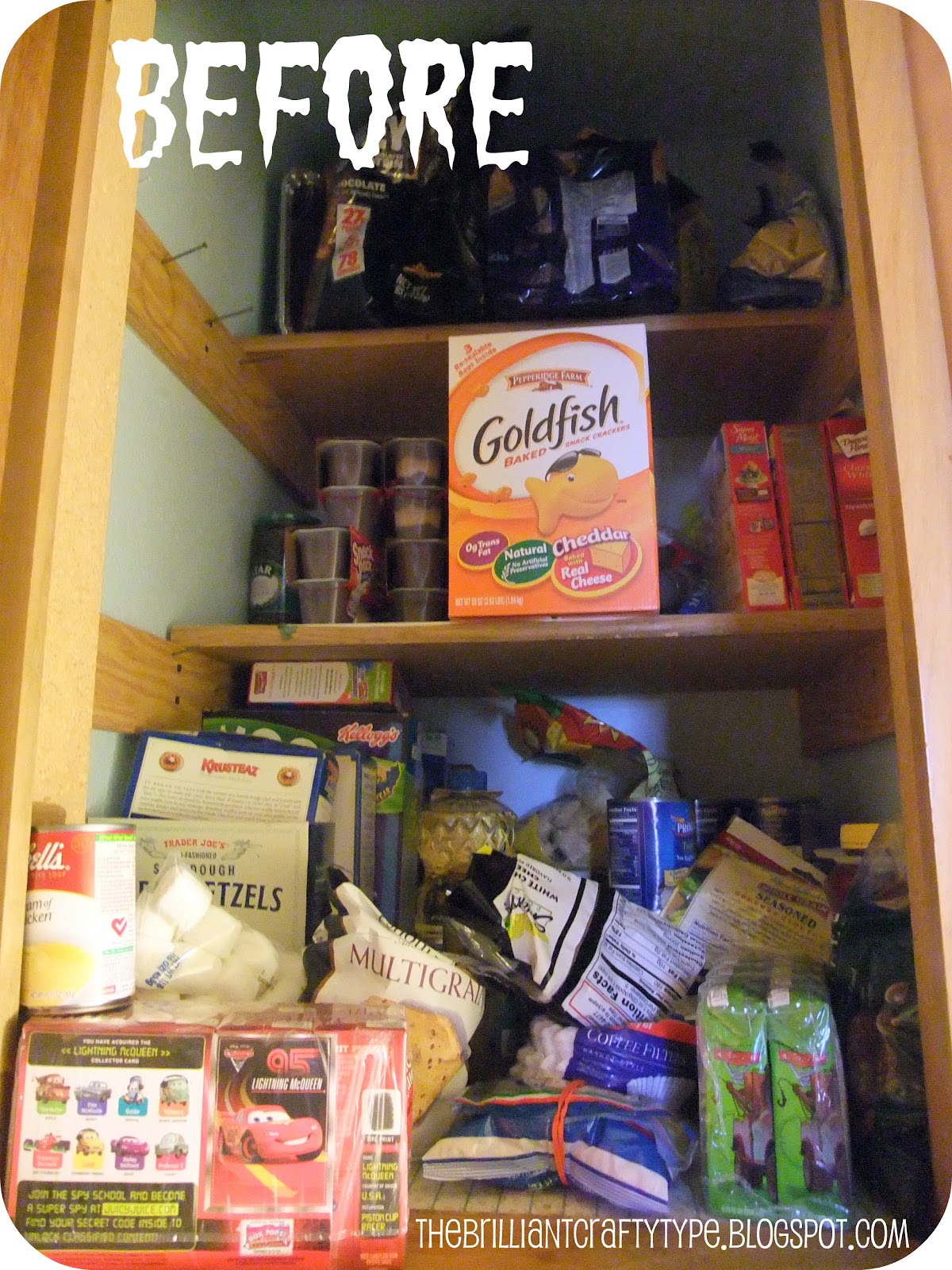 The Brilliant Crafty Type Pantry Pride {Pretty Pantry Reveal}