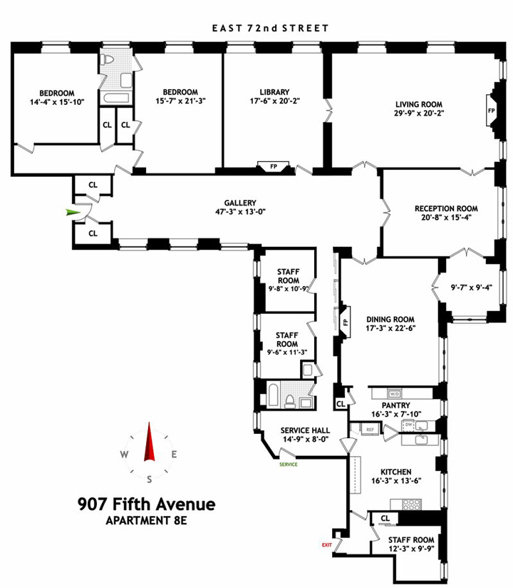 They're here...official listings the floor plans for all three of Huguette ... They're here...official listings the floor plans for all three of Huguette ...