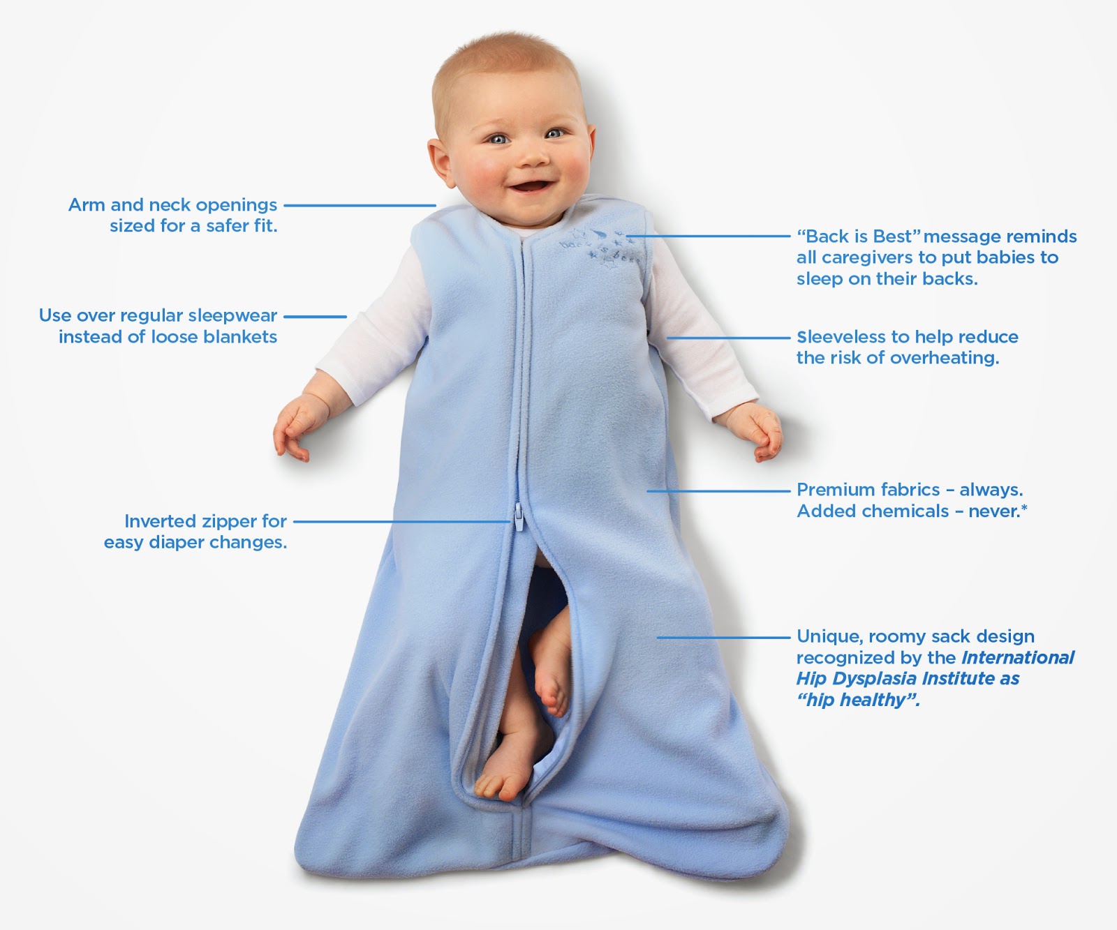 Mal Smiles Safe Winter Sleep with HALO SleepSack {Giveaway}