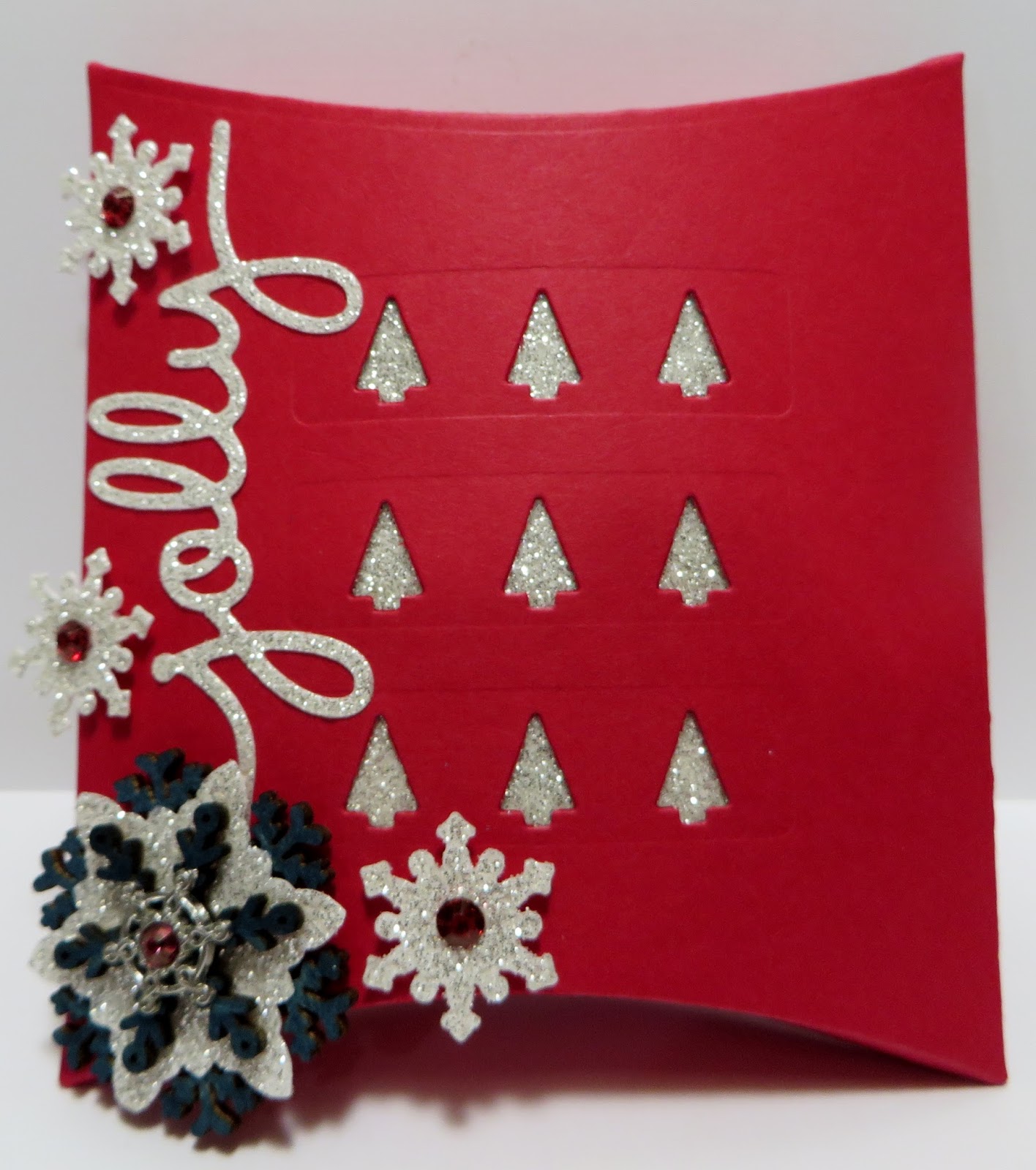 Lynn's Locker Jolly Stampin' Up Square Pillow Box Thinlits Dies