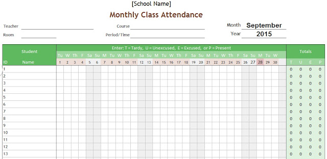 tracking student attendance