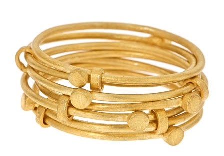Stackable Gold Rings