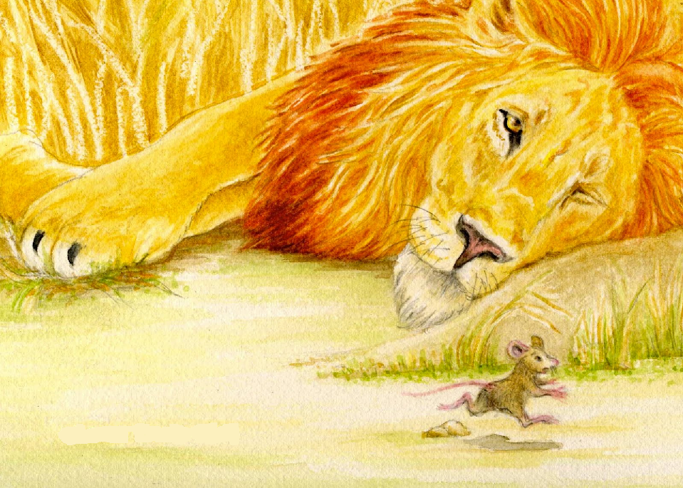 Lion And The Mouse Fable
