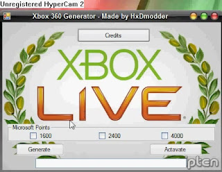 Xbox Live Microsoft Points Generator Download Free