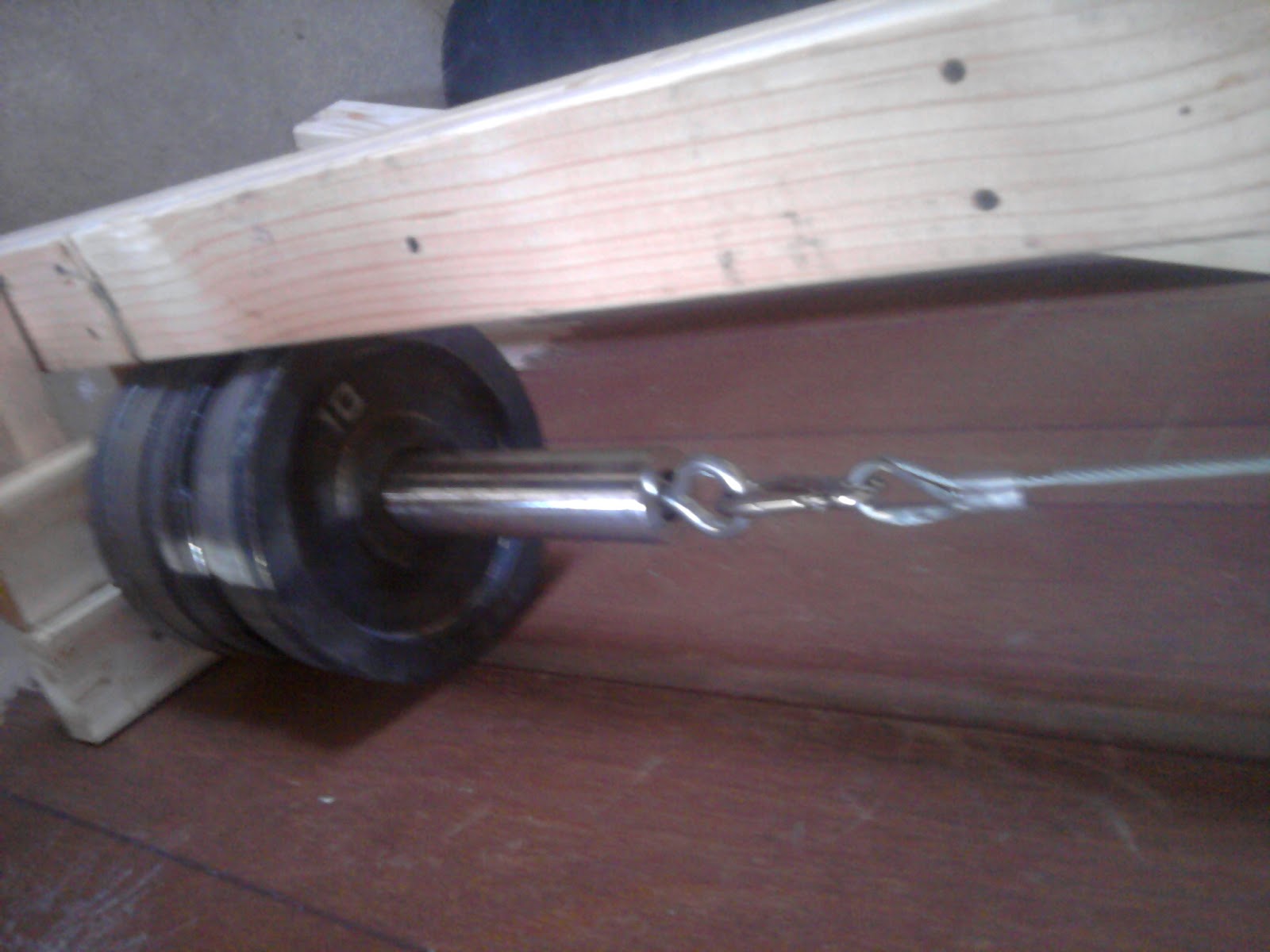 løftearmen diy high pulley station weight stack and cambered