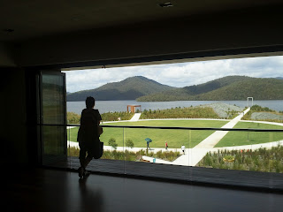 View from cafe and information area at Hinze Dam
