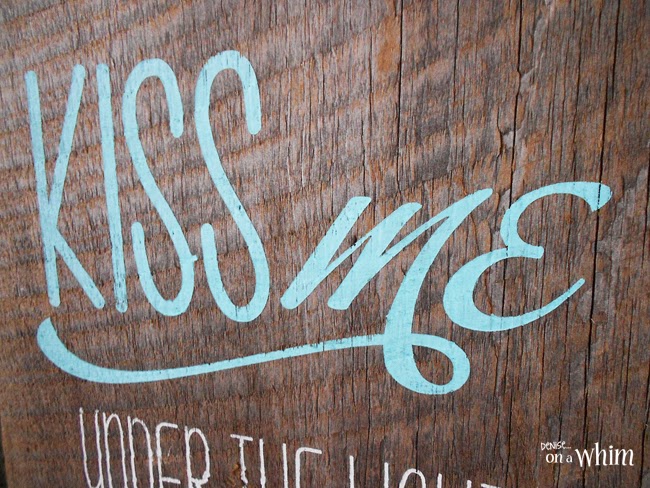 Gorgeous Reclaimed Wood Valentine Sign!