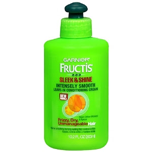 Garnier, Garnier Fructis, Garnier Fructis Sleek & Shine Intensely Smooth Leave-In Conditioning Cream, Garnier Fructis leave-in conditioner, hair products, conditioner, leave-in conditioner