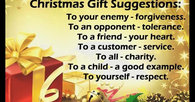 life inspiration quotes: Christmas gift inspirational quote