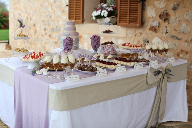 Detalles originales: una mesa muy dulce