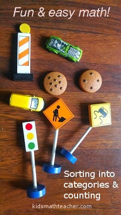 Kids Math Teacher: Kindergarten MaTh (Math activity Thursday)--Sorting