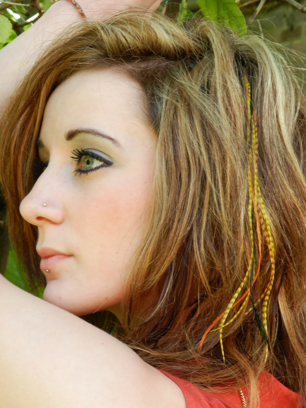 Feather hair extensions UK Featheryourheads™