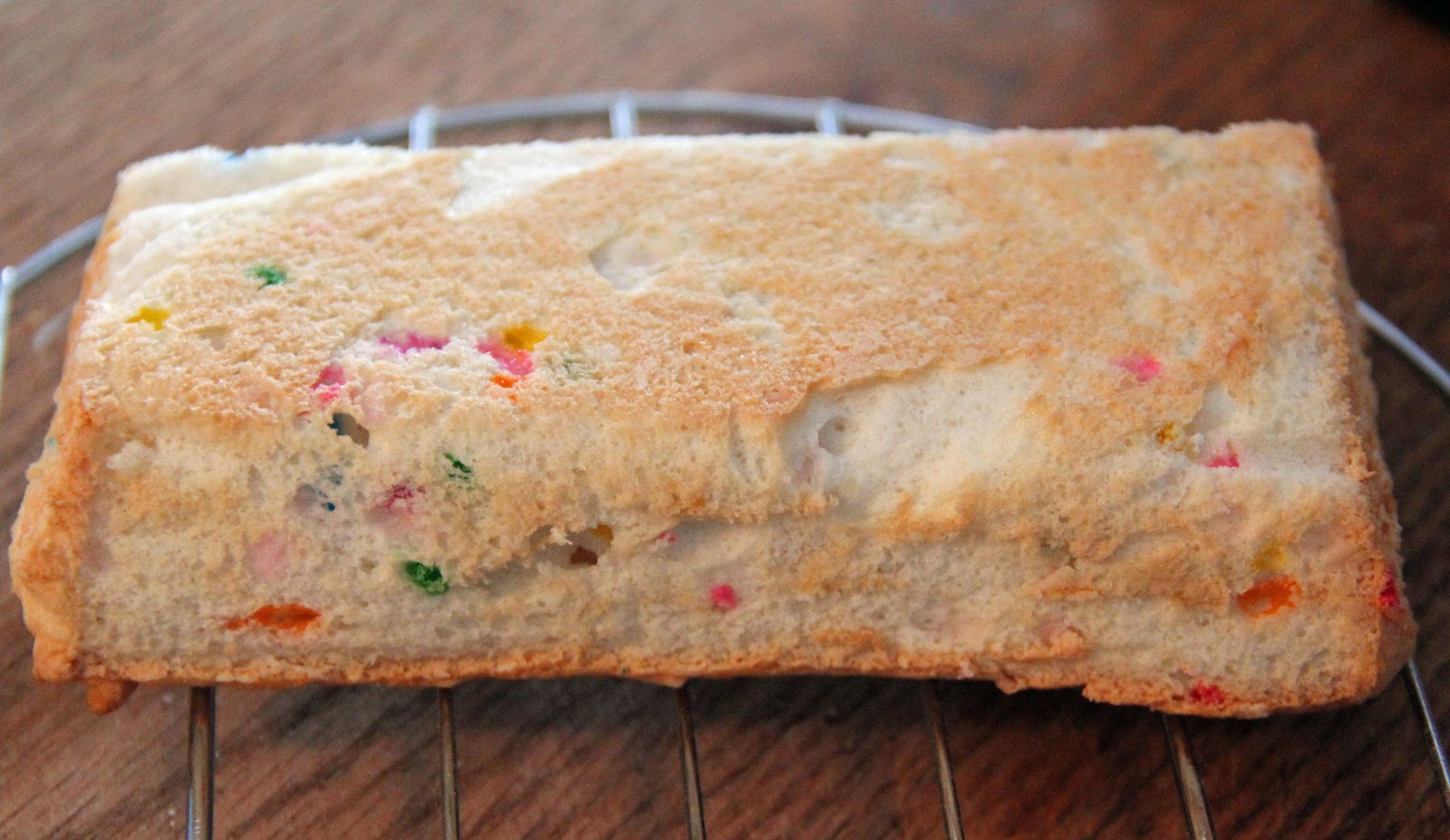 Jo and Sue Confetti Angel Food Cake (Single Serving)