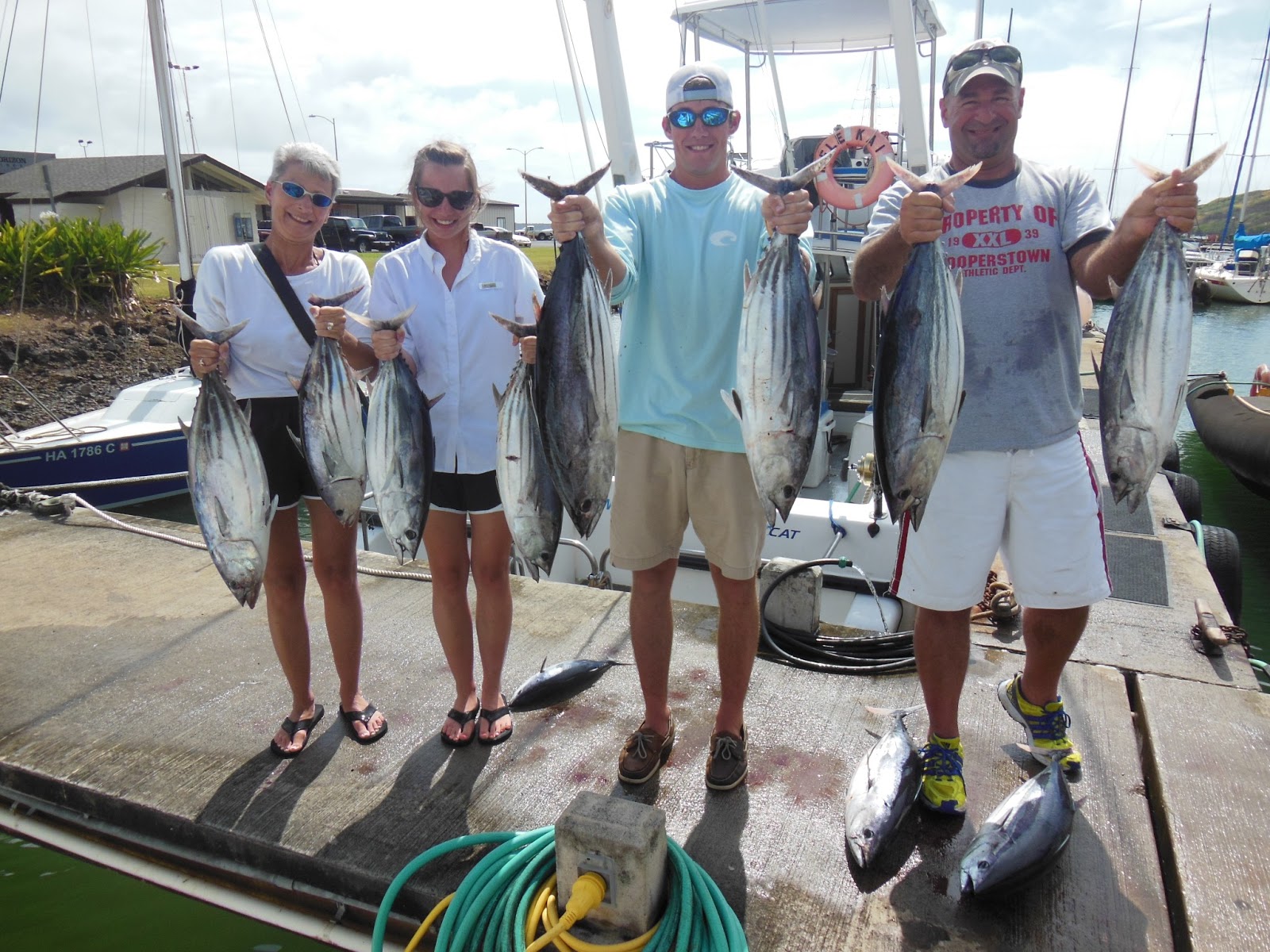 Clure Fishing Chaters Kauai Hawaii