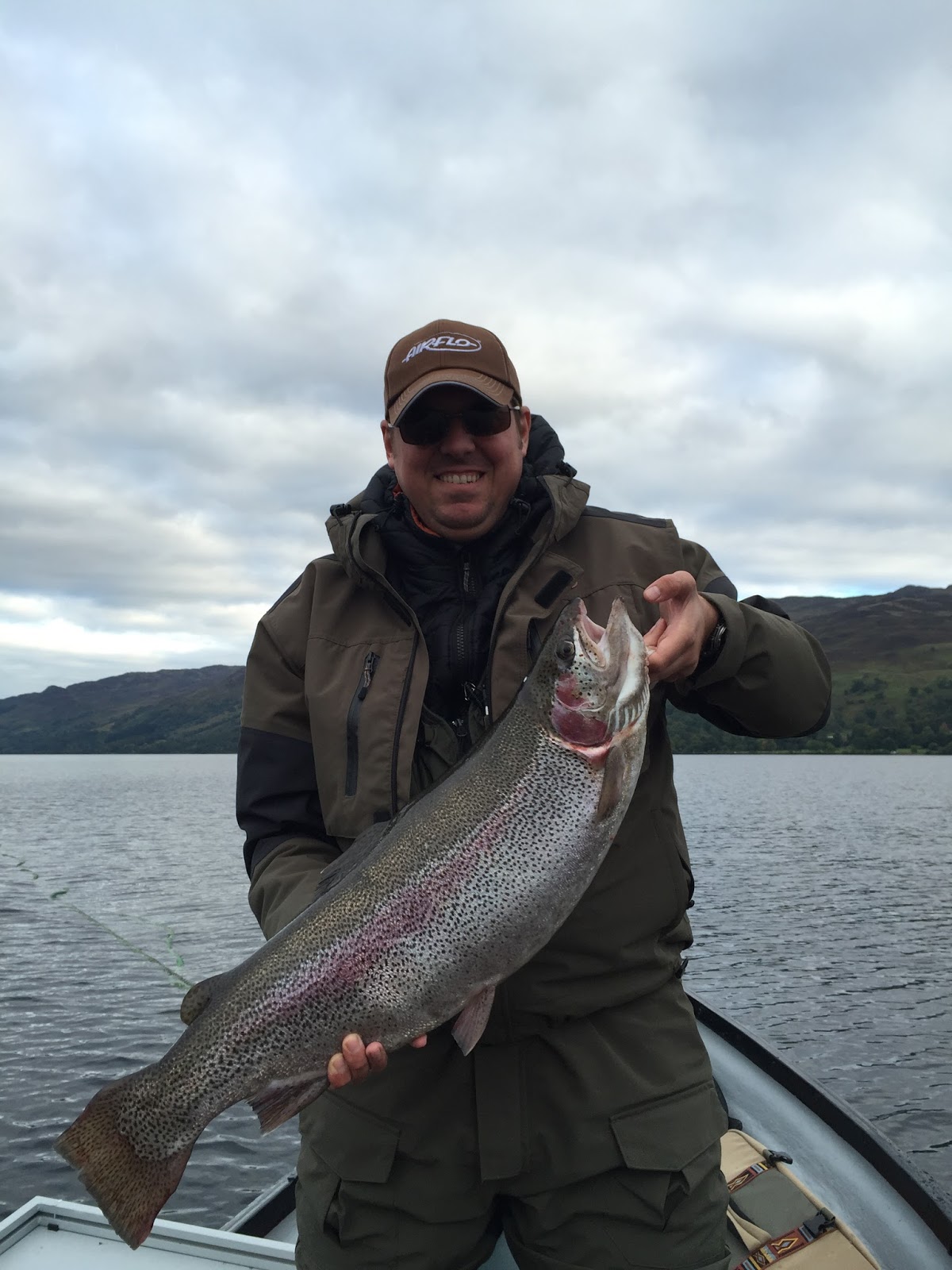 October 2015 Fish of the Month Entry Loch Earn Rainbow! Fishingmegastore Blog