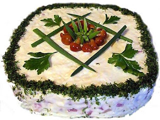 Салат "Уральская шкатулка"
