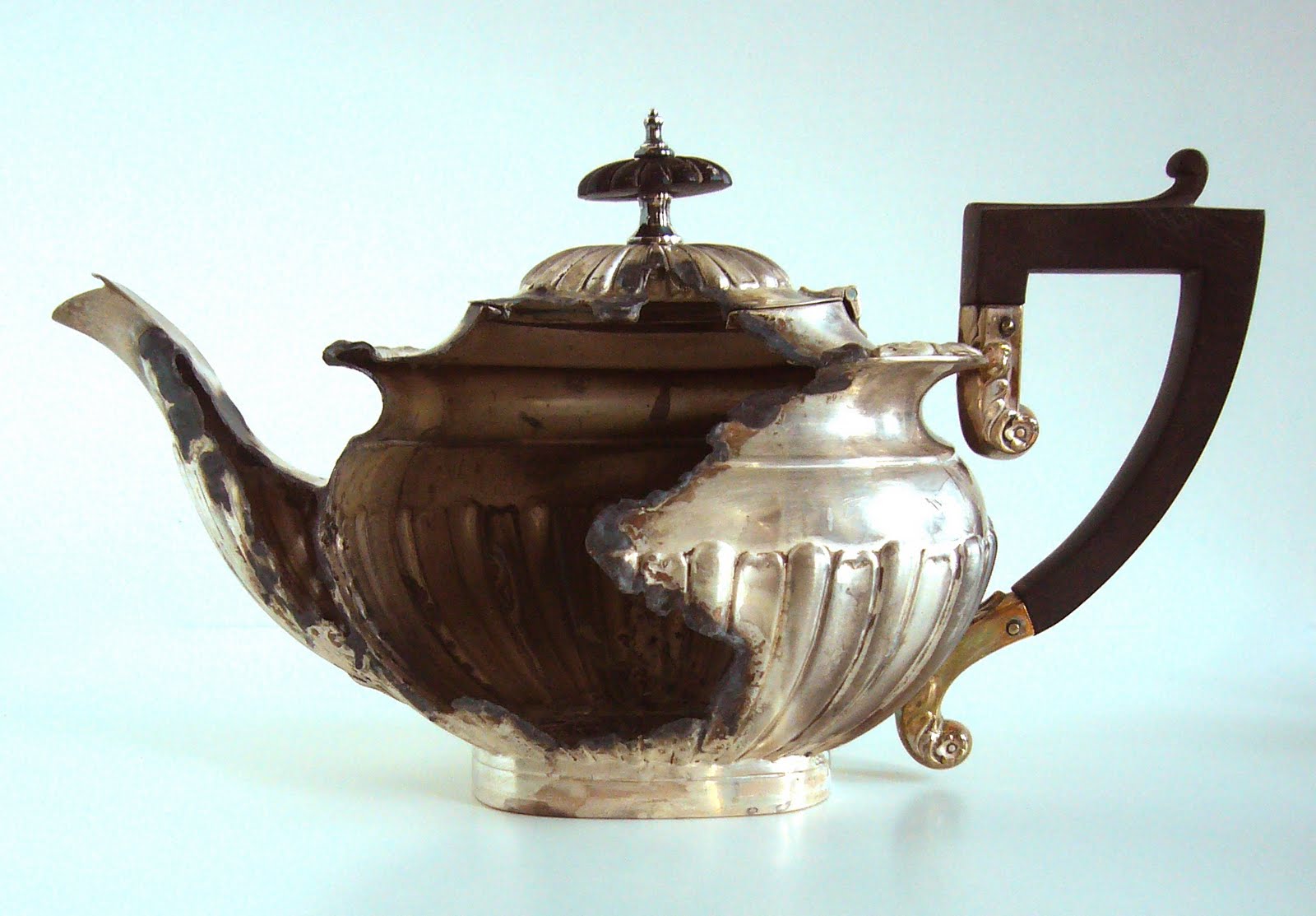 teapots teapots teapots David Clarke teapot