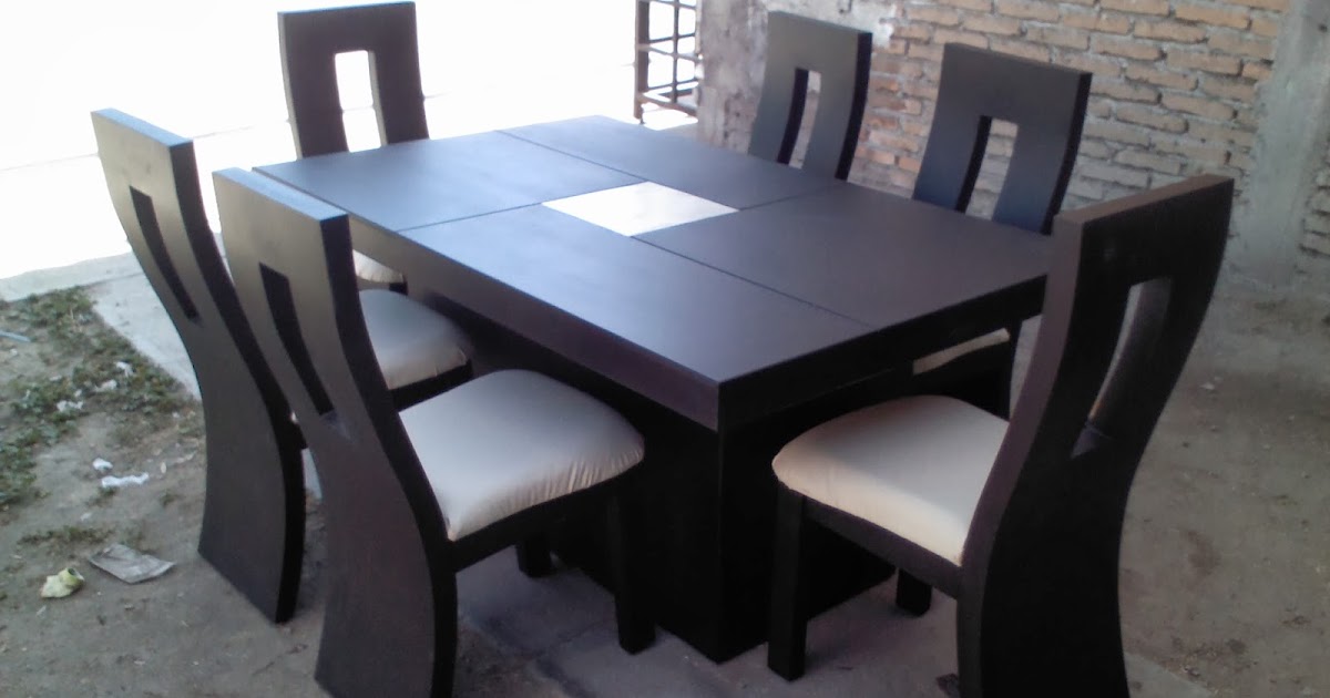 CARPINTERIA Y MUEBLES..DIAZ: comedor chocolate