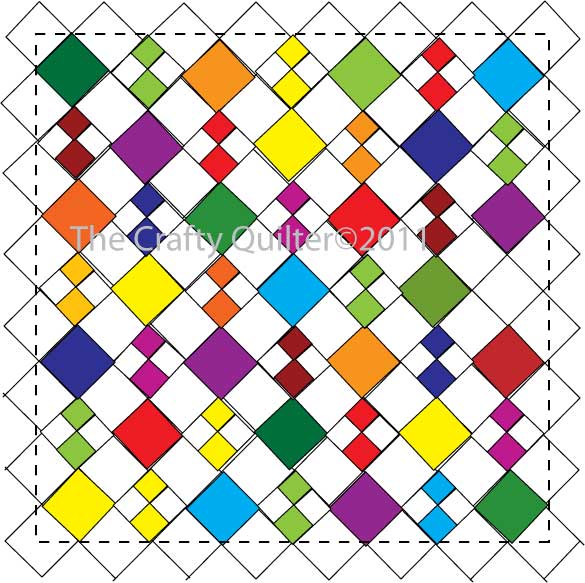 Free Diamond Patch Quilt Patterns