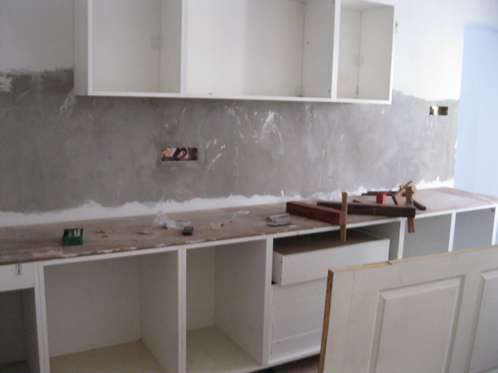 Crafts and Cooking Modular kitchen fitted the carcass