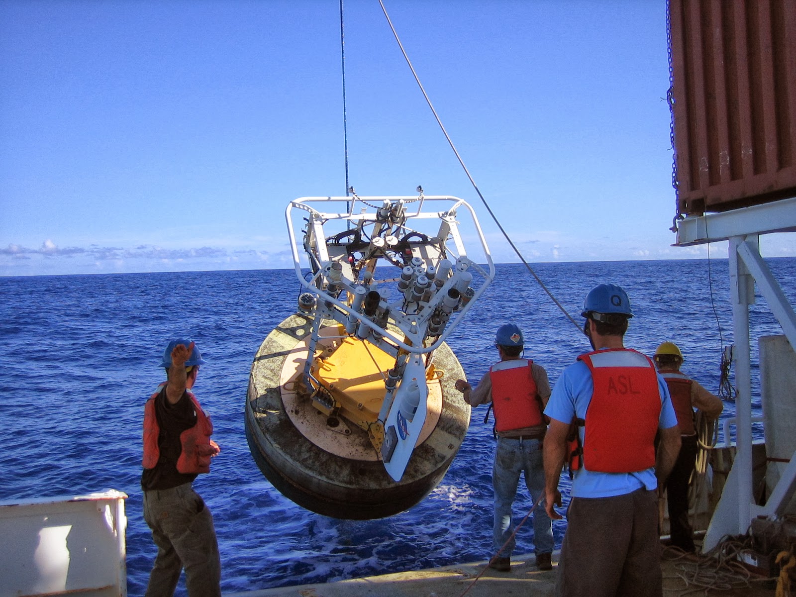 SPURS Fall 2013 WHOI Mooring Recovery