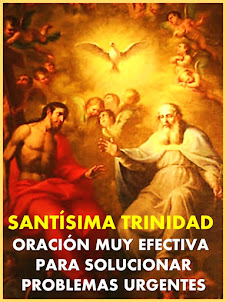 ORACIÓN A LA SANTÍSIMA TRINIDAD