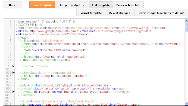 blogger new html editor