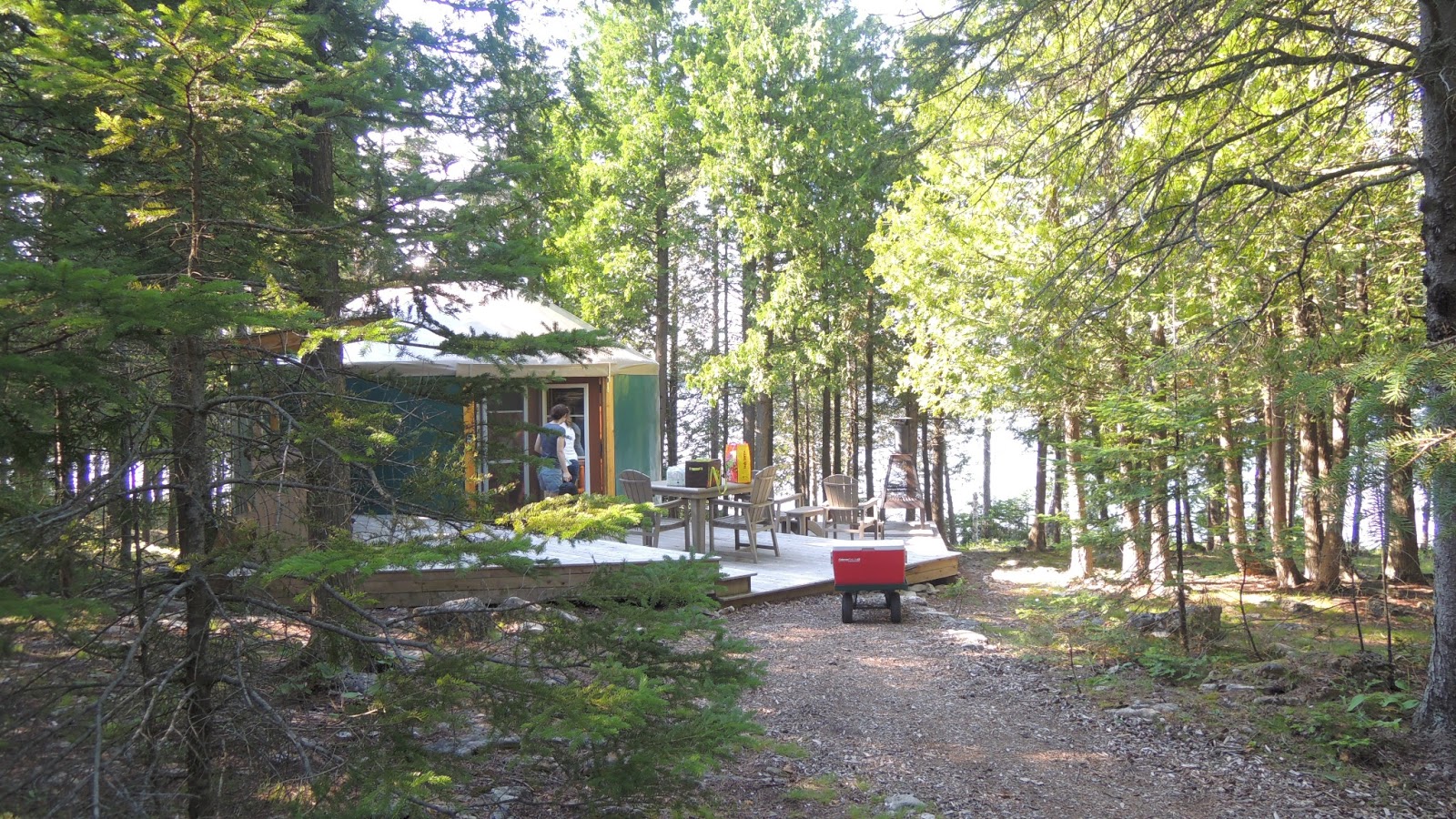 My Journey Bruce Peninsula yurt trip