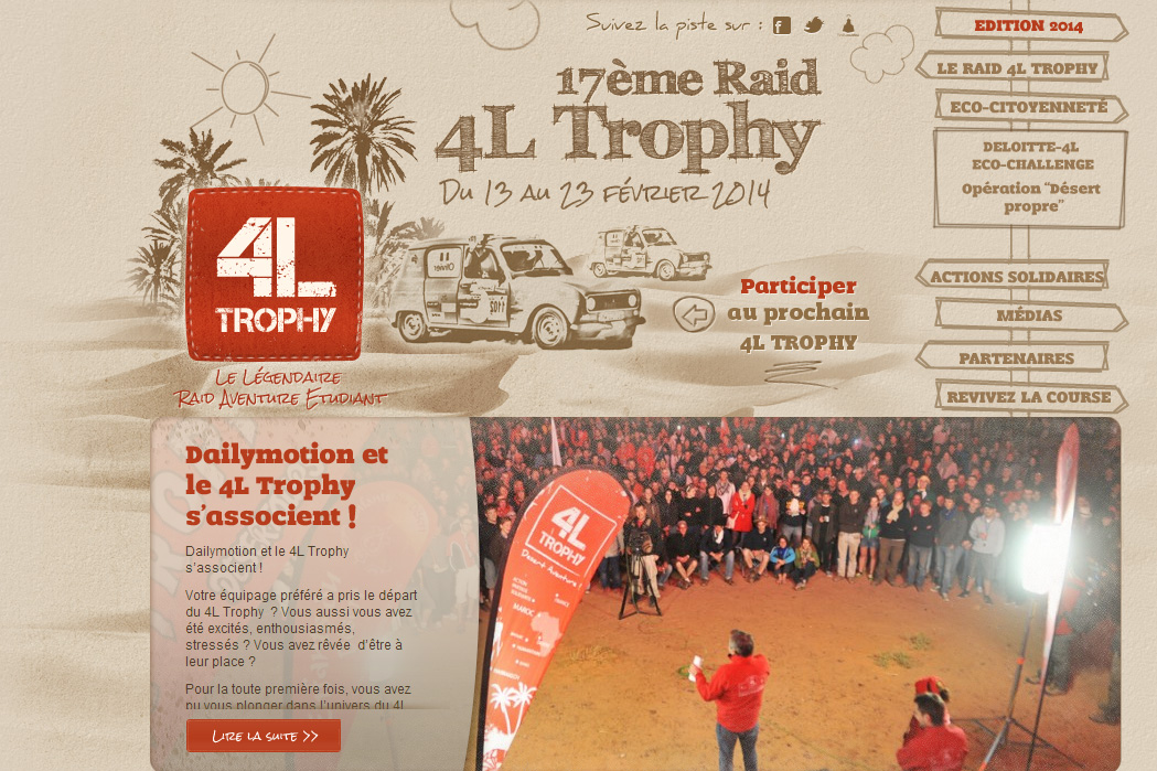 Préparation du 4L Trophy 