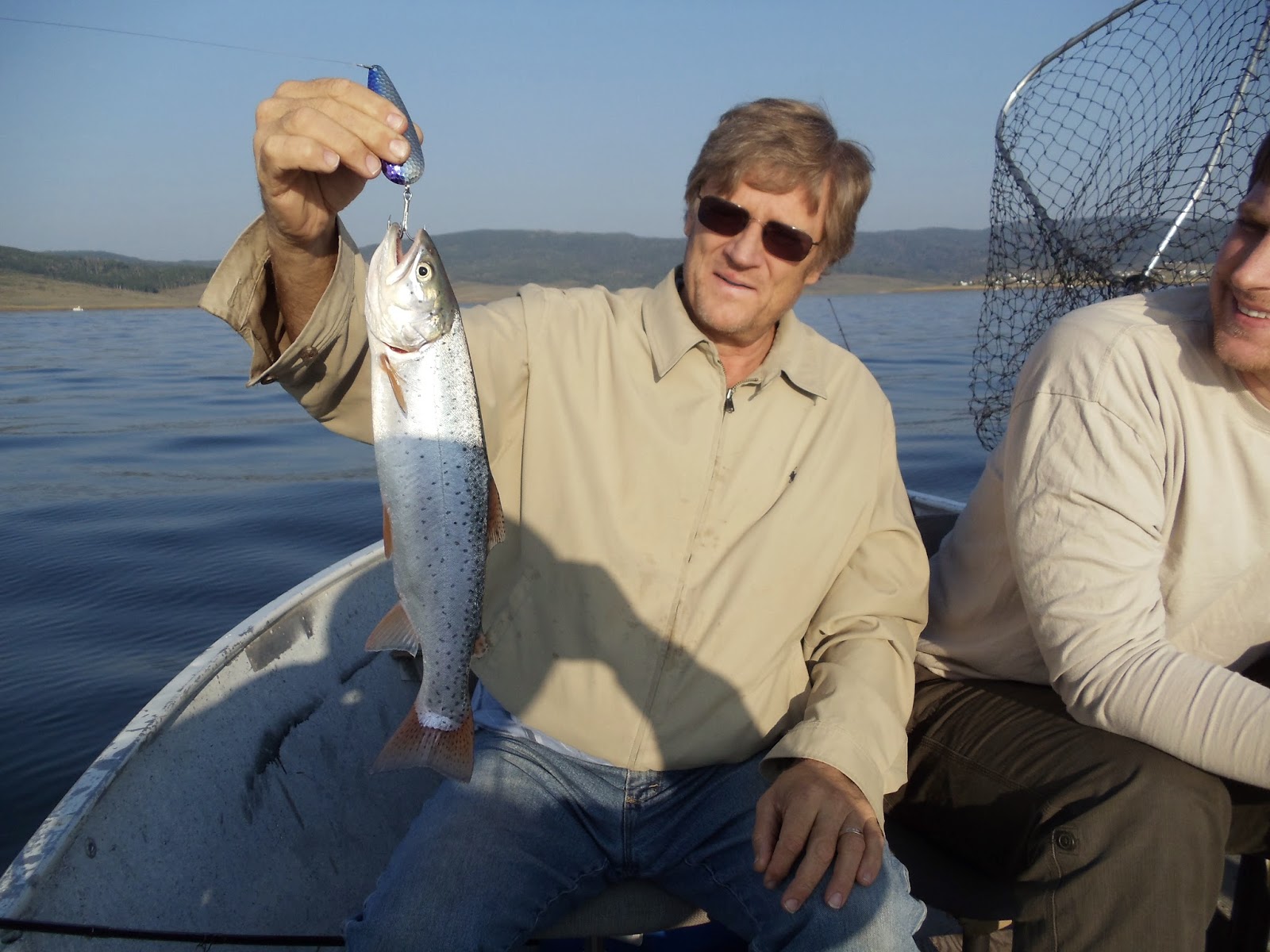 Utah Fisherman Fast Summer Action at Strawberry Reservoir