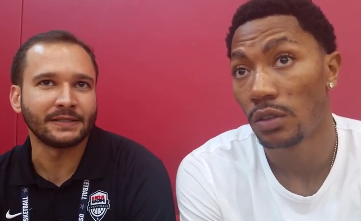 Derrick Rose newest interview at the USA Basketball training camp