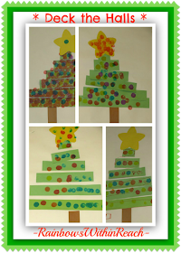 photo of: Christmas Tree Craft for Young Children at PreK+K Sharing