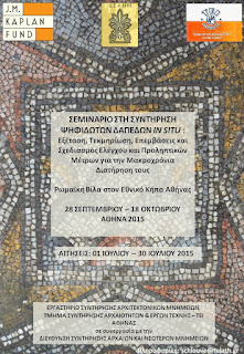 Συντήρηση Ψηφιδωτών Δαπέδων in situ Συντήρηση Ψηφιδωτών Δαπέδων in situ