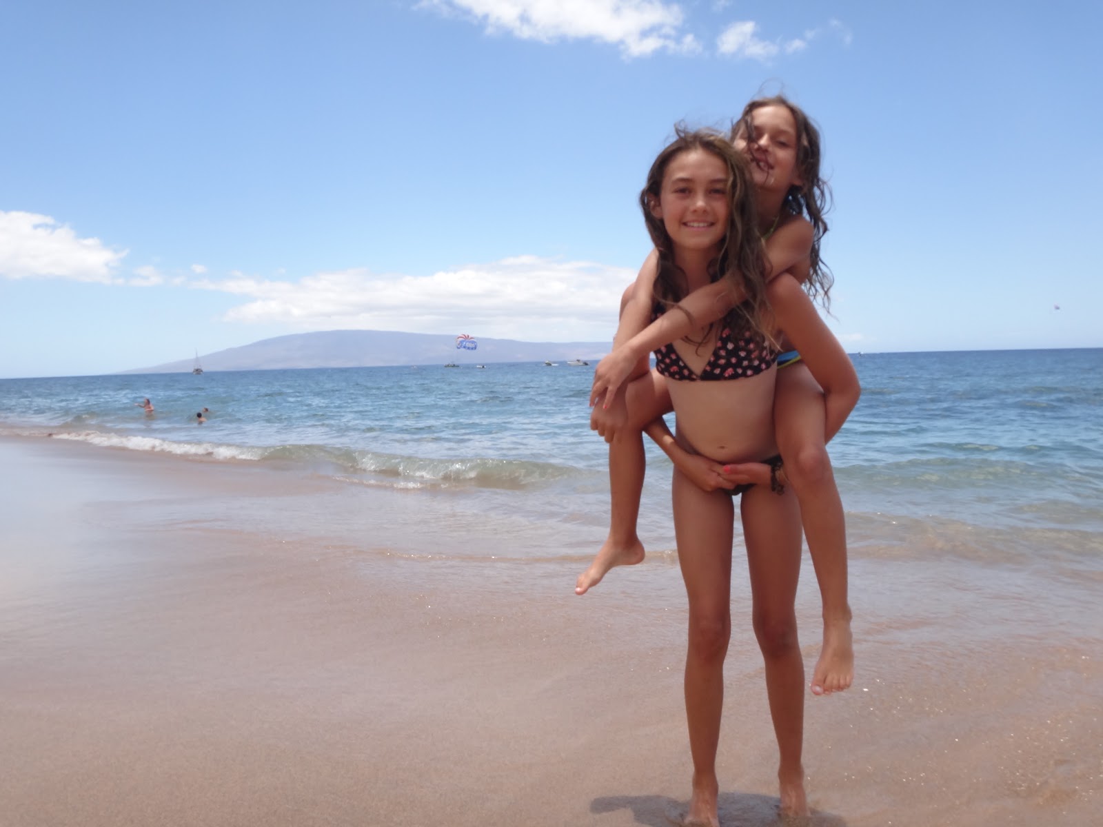 trip Beach bikini Young sluts gangbang