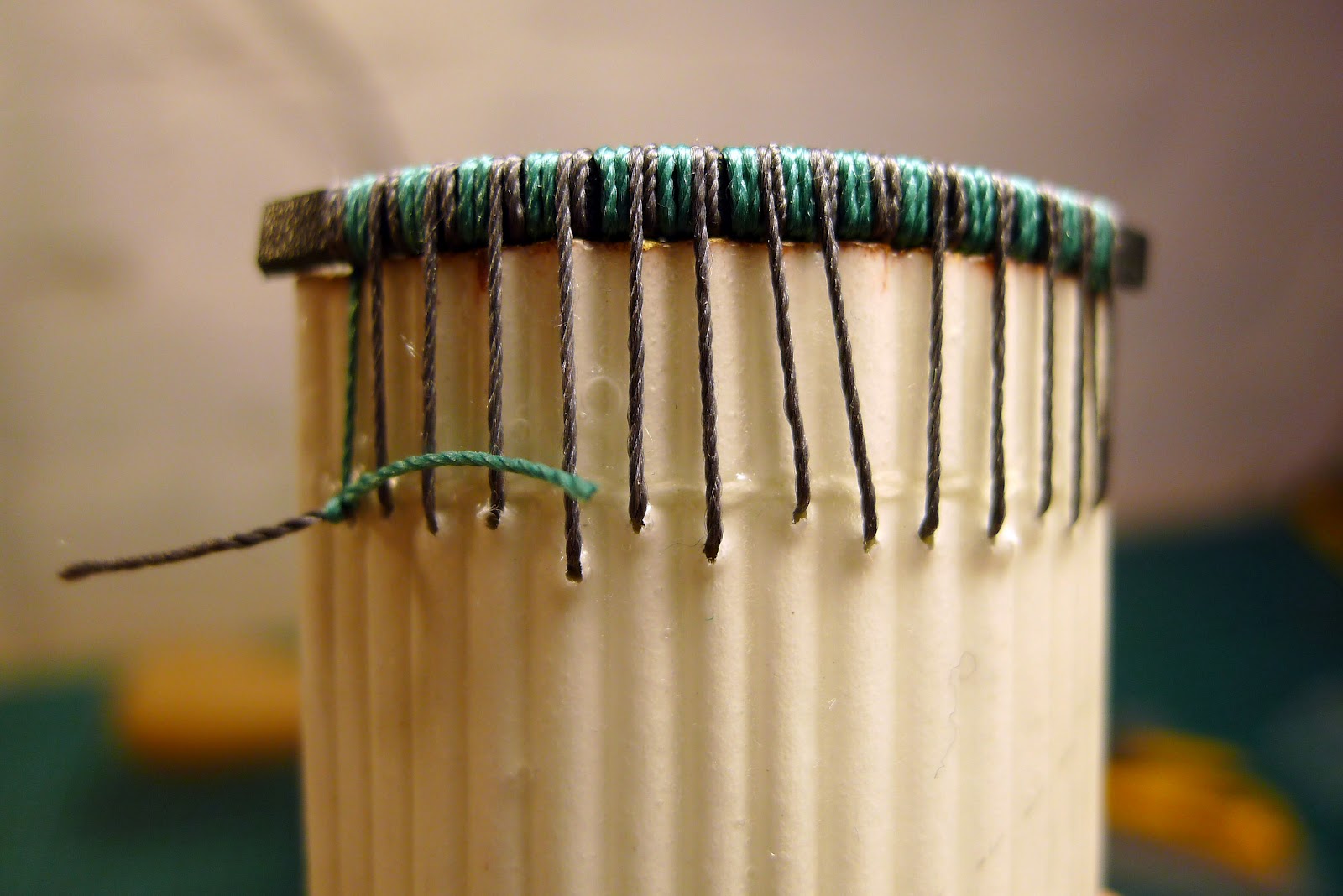 Papercut Bindery 6. Hand Sewn Headbands