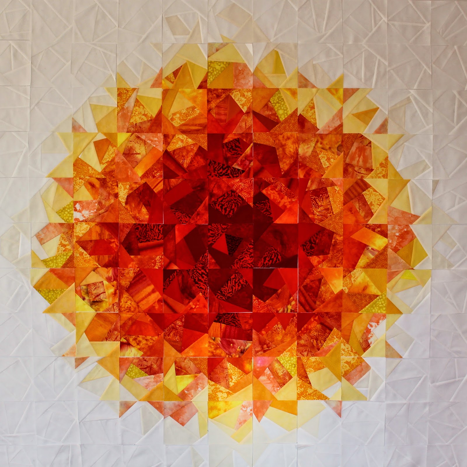 Karen Griska Quilts Jake's Solar Quilt