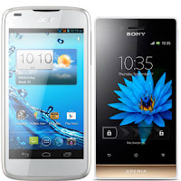Acer Liquid Gallant E350 vs Sony Xperia Miro, Adu Android Harga di Bawah 2 Juta Acer Liquid Gallant E350 vs Sony Xperia Miro, situs yang mengulas hp android di bawah 2 juta, spesifikasi dan gambar hp xperia miro acer liquid gallant terbaru