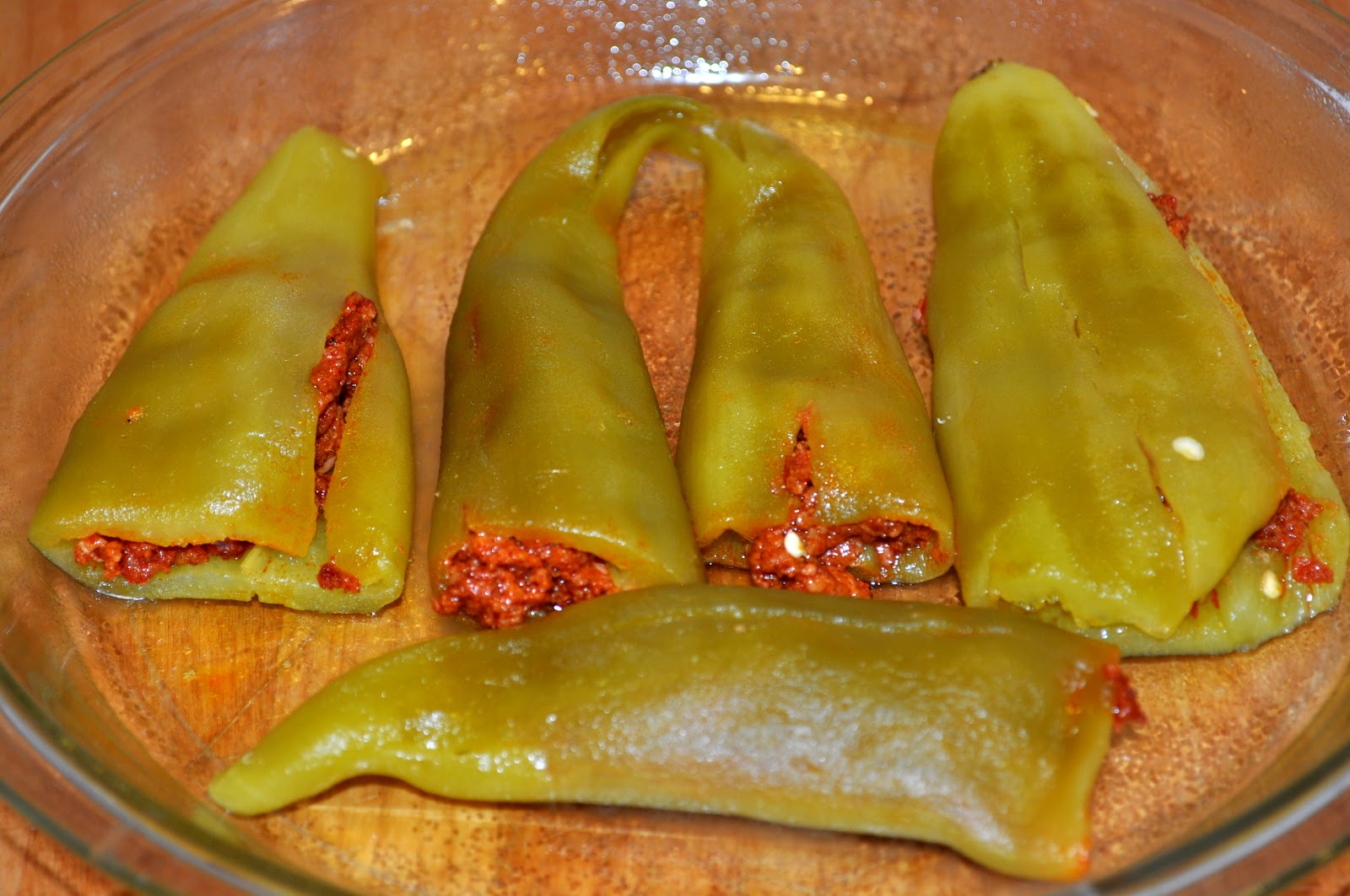 CookingwithSweetface: Chorizo Chile Relleno Casserole