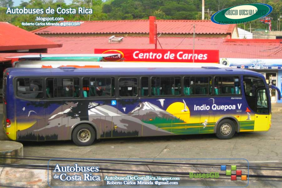 Autobuses de Costa Rica Autobuses de Costa Rica Quepos Puntarenas