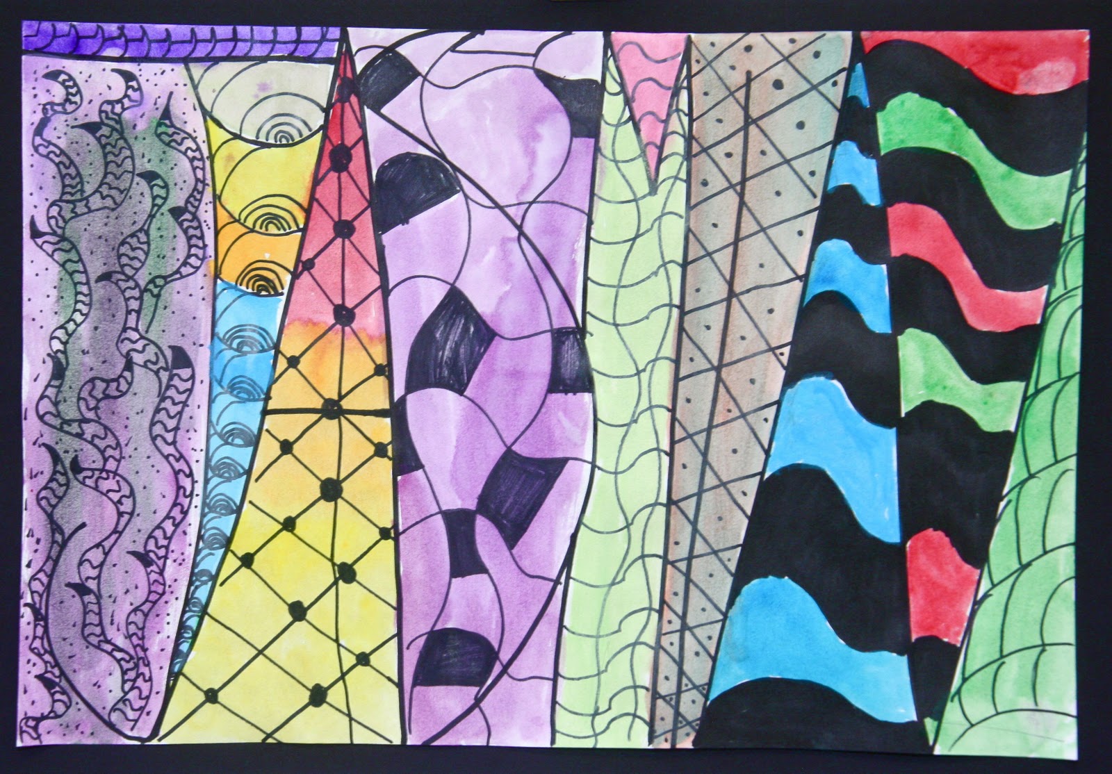 Splish Splash Splatter Abstract Name Designs Finished!