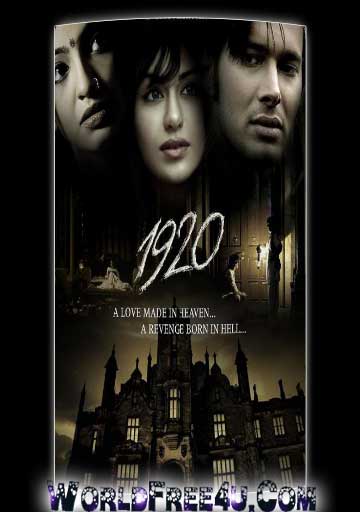 Poster Of Bollywood Movie 1920 (2008) 300MB Compressed Small Size Pc Movie Free Download worldfree4u.com