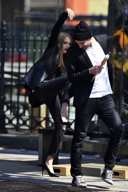 Supongo Estilo: Photos: Cara Delevingne @ shoot DKNY