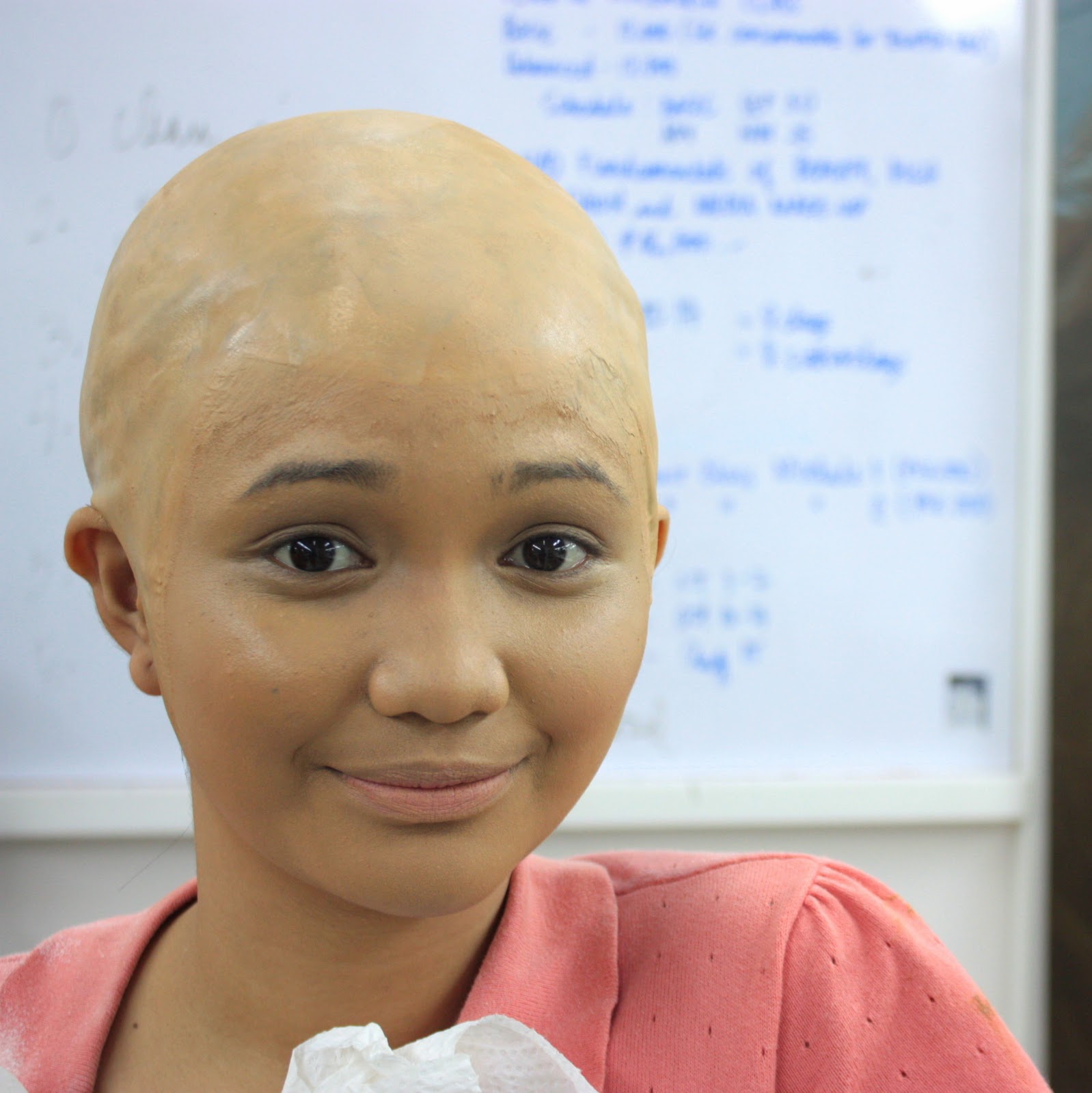 Camille Regala Bald Cap and Foam Latex