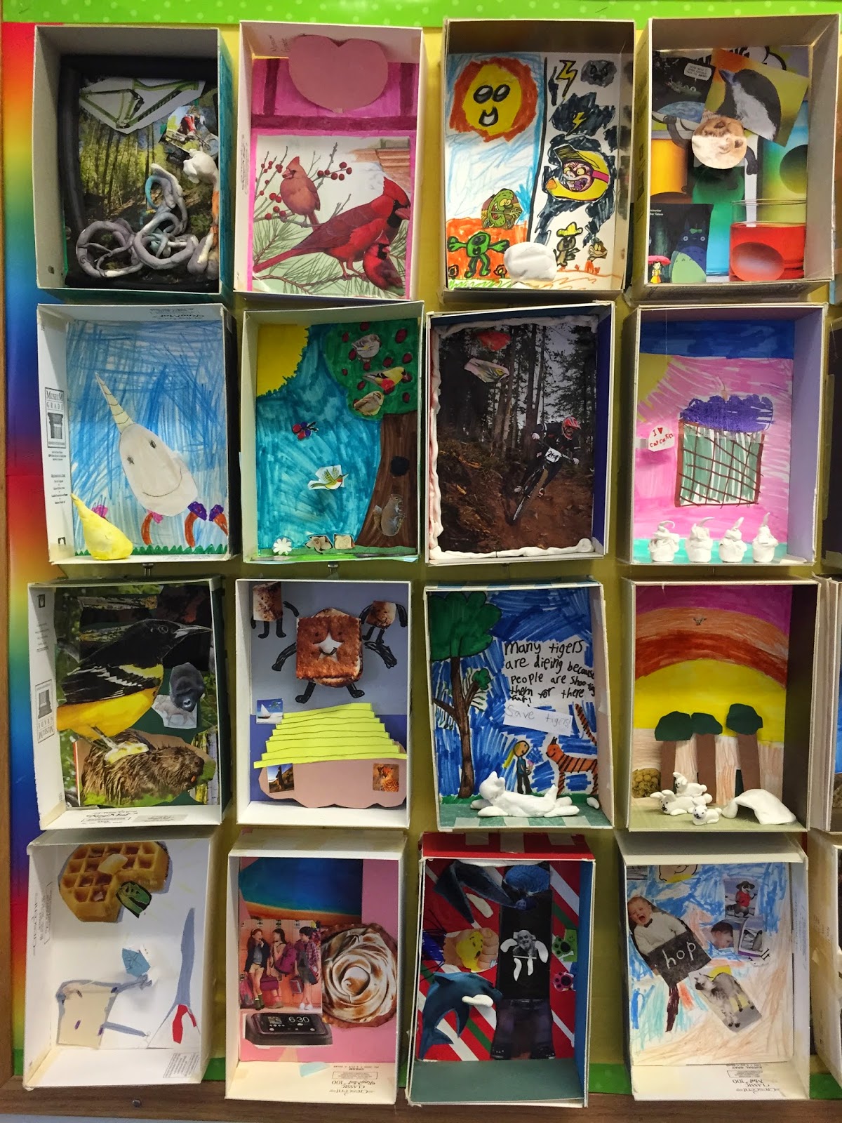 small batch art: 3rd Grade Dream Boxes