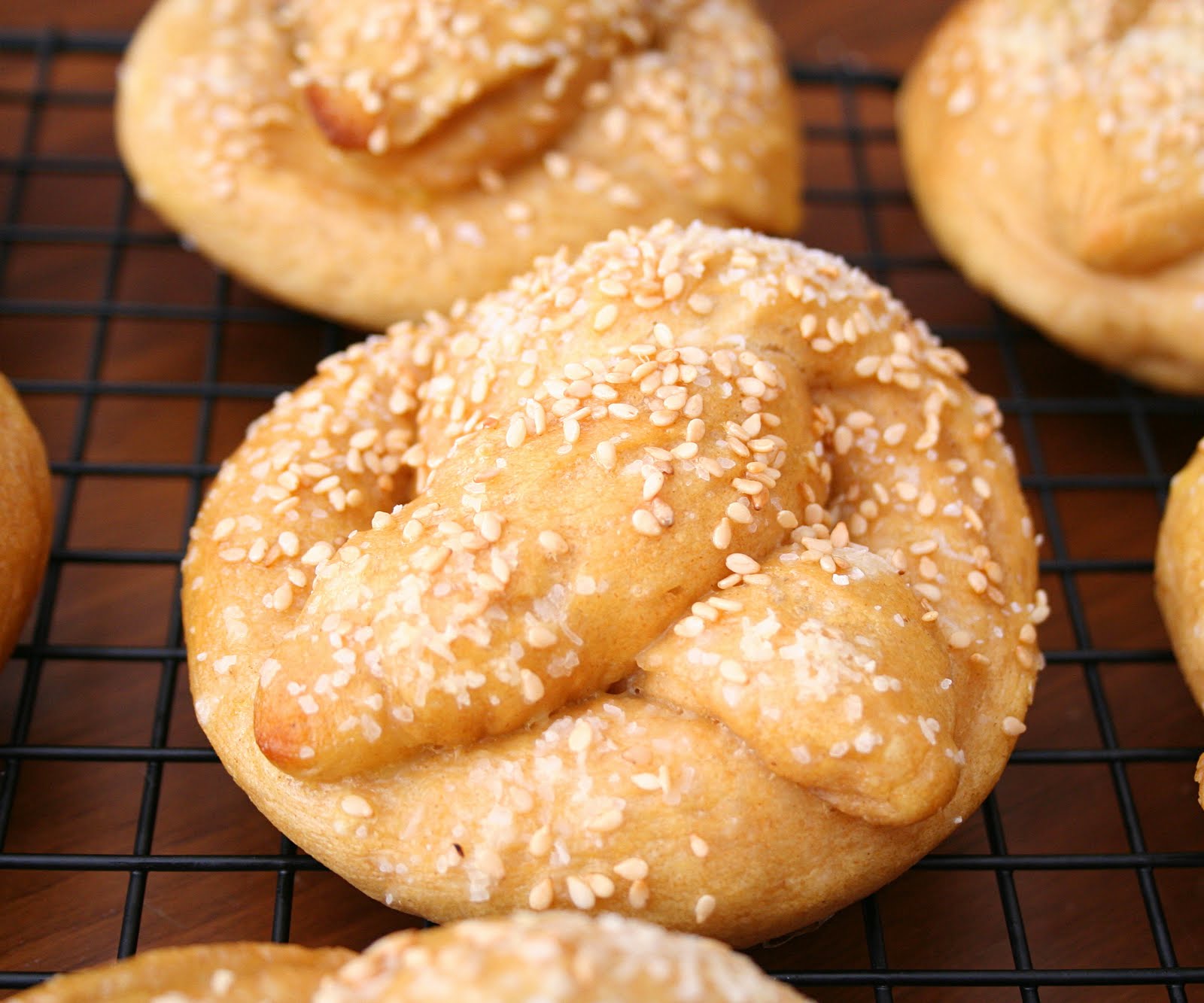 Soft Sesame Seed Pretzels (Cooking With Kids) All Day I Dream About Food