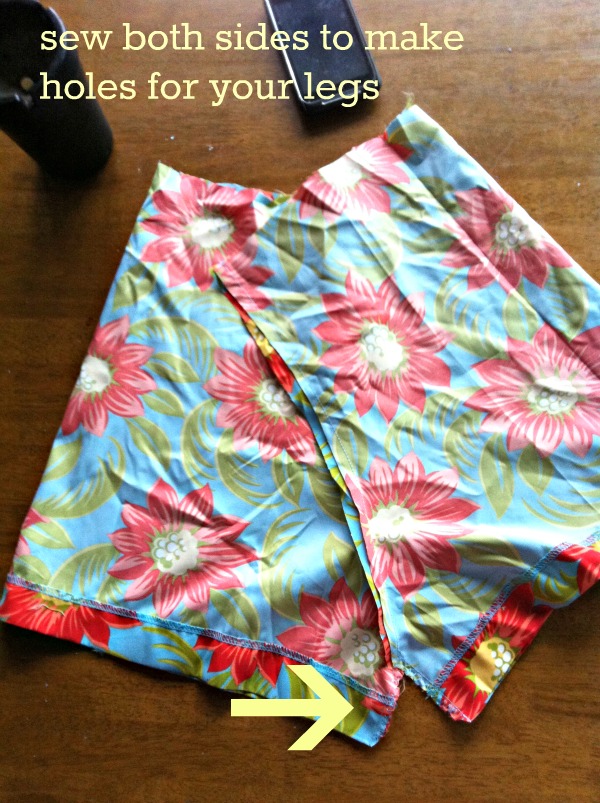 DIY How To Sew Shorts With Elastic Casing Fashion Eggplant